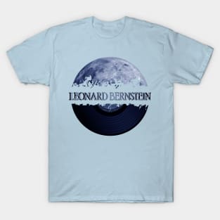 Leonard Bernstein blue moon vinyl T-Shirt